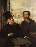 Degas and Evariste de Valernes(1816-1896) Edgar Degas